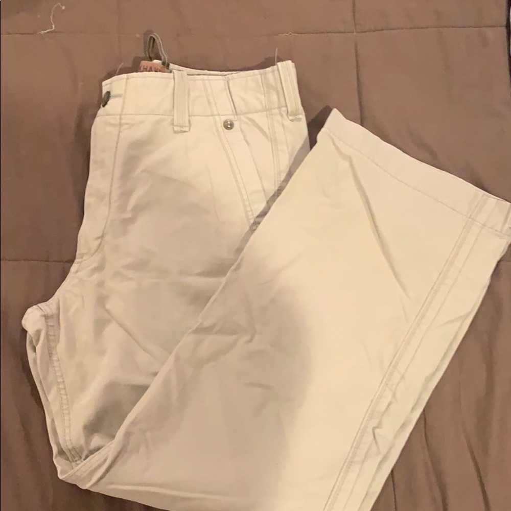 rugged khaki pants